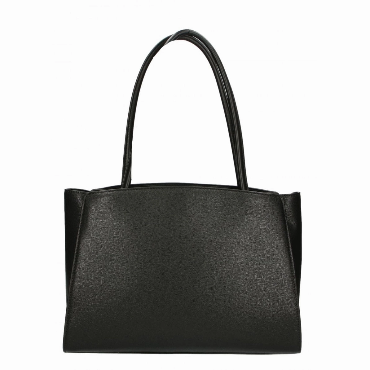 Plein Sport Sleek Black Three-Compartment Tote Women's Bag
