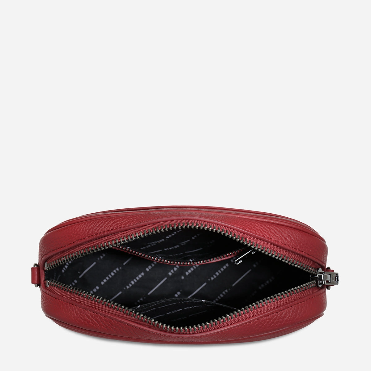 Plunder Bag With Webbed Strap - Rouge