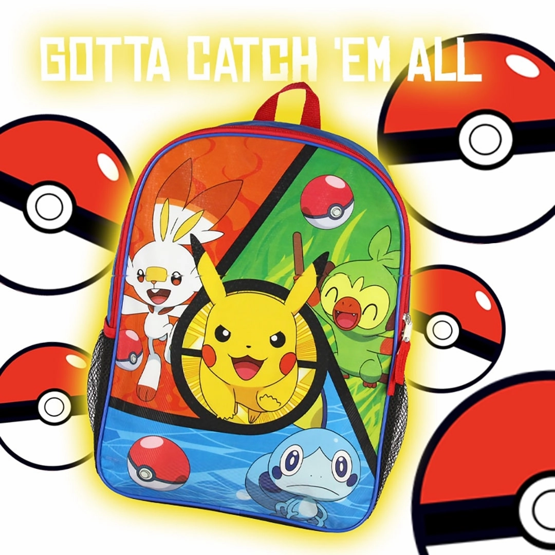 Pokemon Pokemon and Friends Character 16" Backpack - One Size