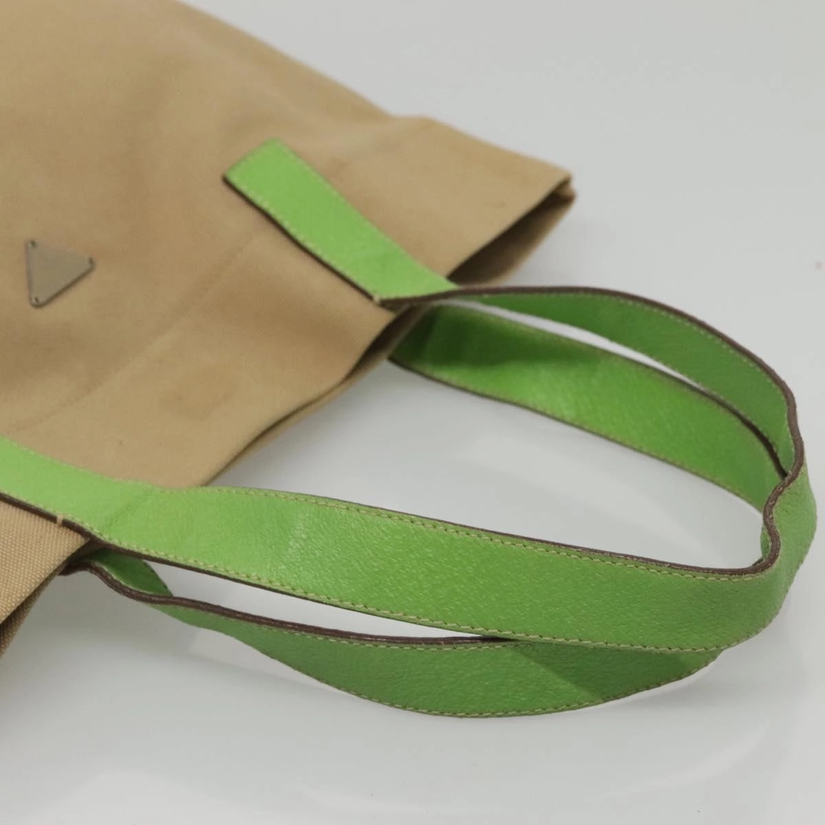 Prada Cabas Canvas Tote Bag (Pre-Owned)
