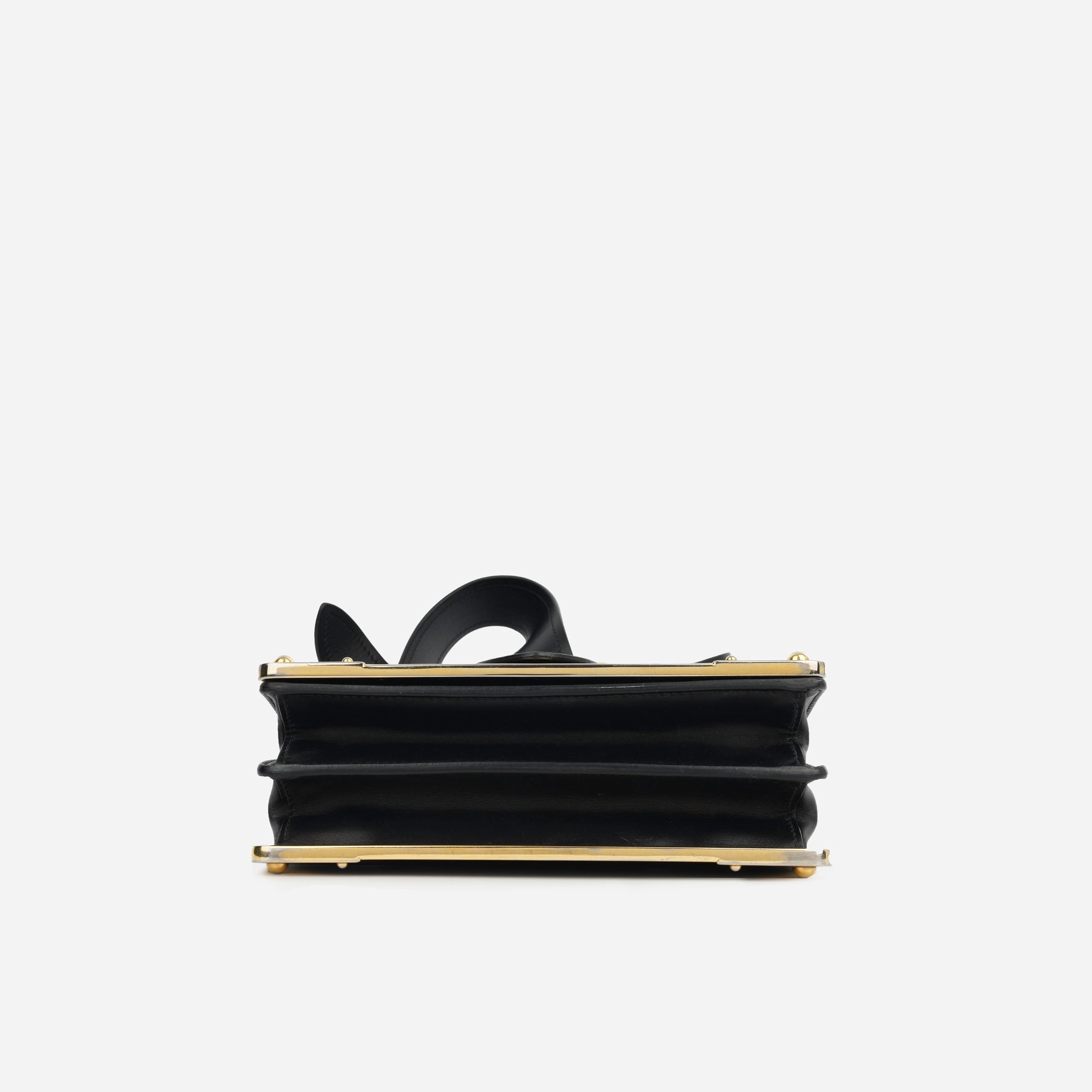 Prada Cahier Shoulder Bag - Black