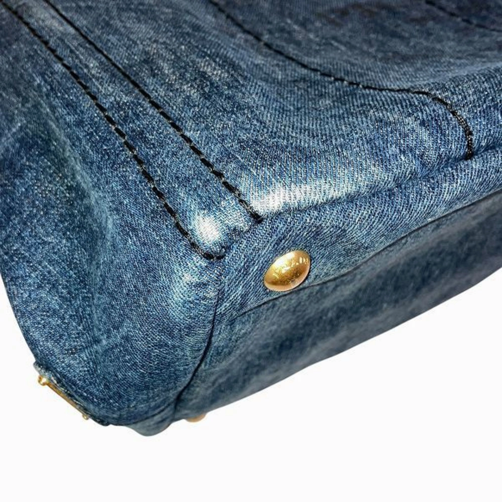 Prada Canapa  - Jeans Tote Bag (Pre-Owned)