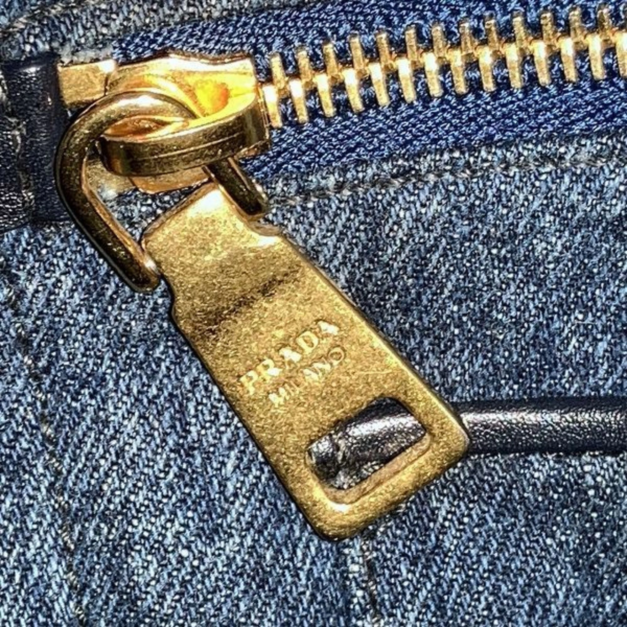 Prada Canapa  - Jeans Tote Bag (Pre-Owned)