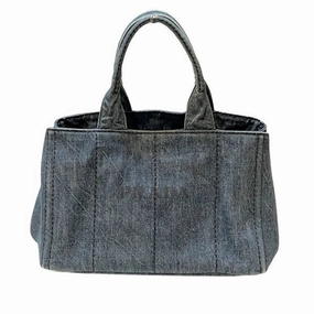 Prada Canapa  - Jeans Tote Bag (Pre-Owned)