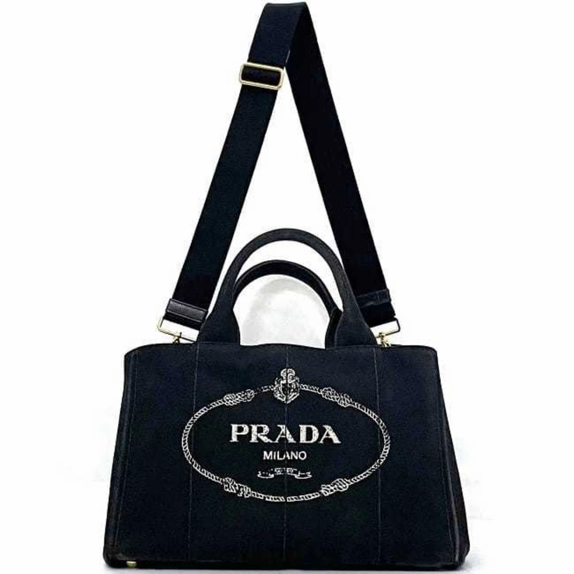 Prada  Canapa Handbag Tote Bag (Pre-Owned)
