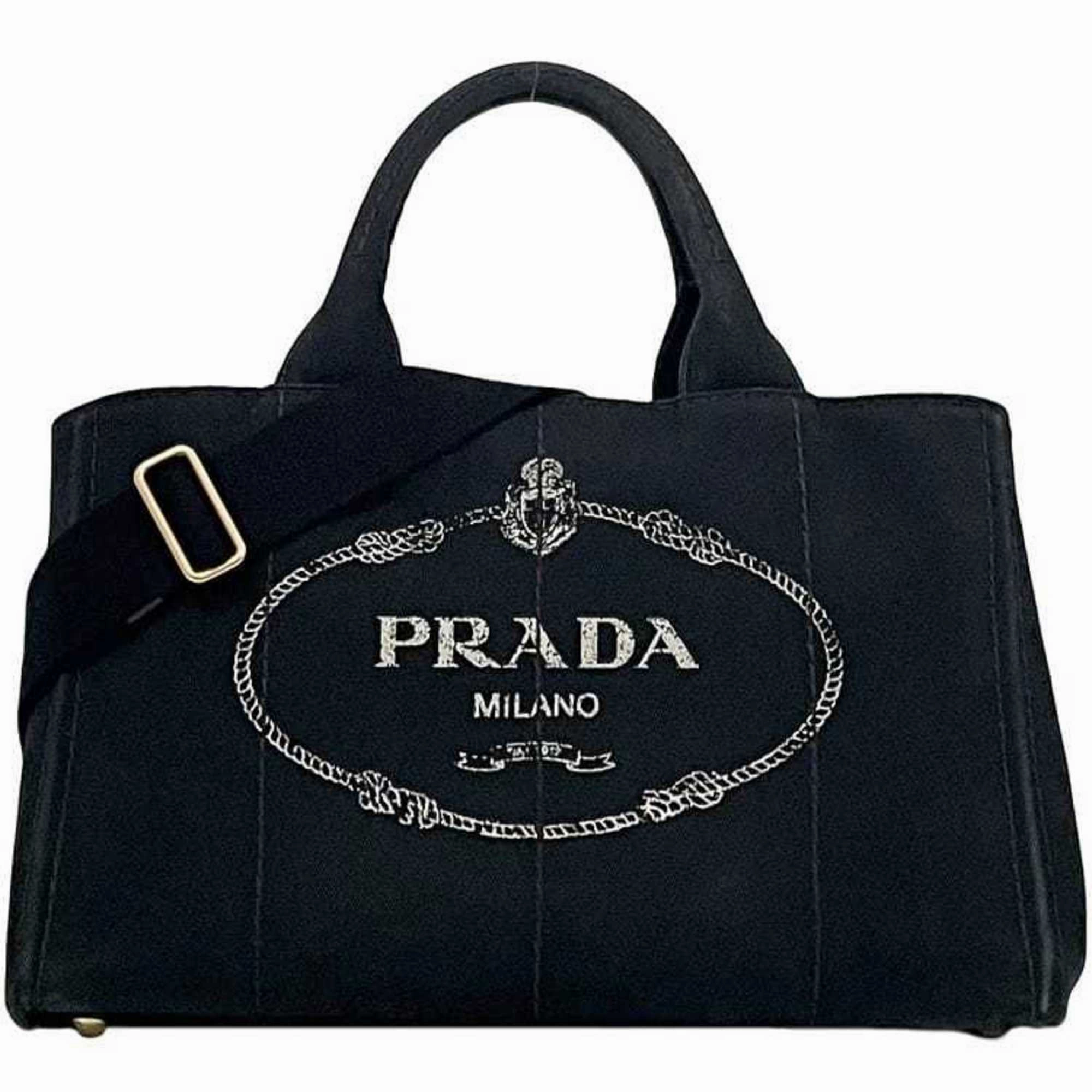 Prada  Canapa Handbag Tote Bag (Pre-Owned)