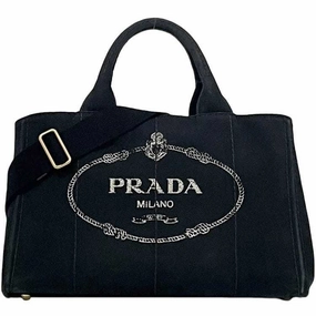 Prada  Canapa Handbag Tote Bag (Pre-Owned)