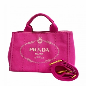 Prada Canvas Tote Bag (Pre-Owned)