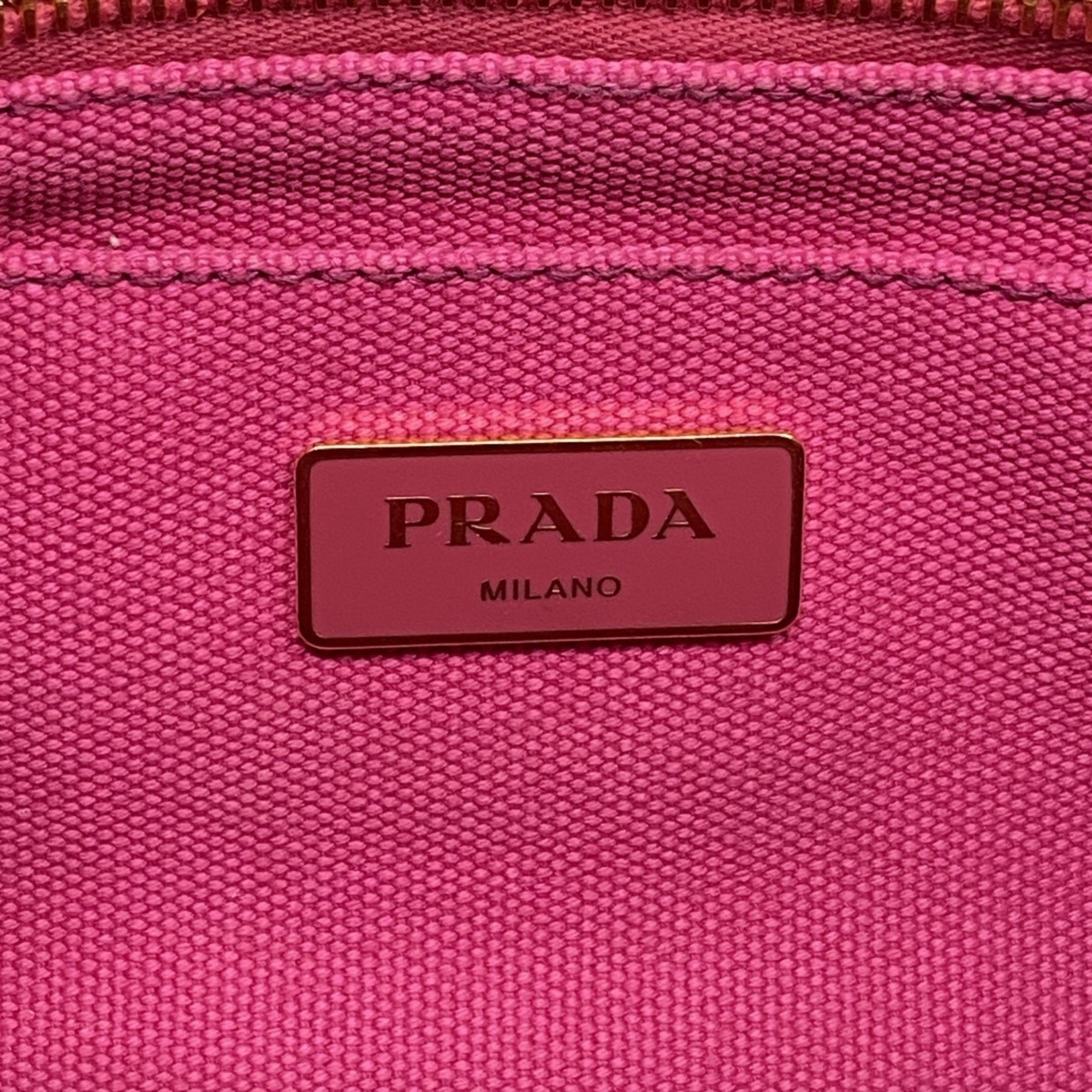 Prada Canvas Tote Bag (Pre-Owned)