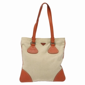 Prada Canvas Tote Bag (Pre-Owned)