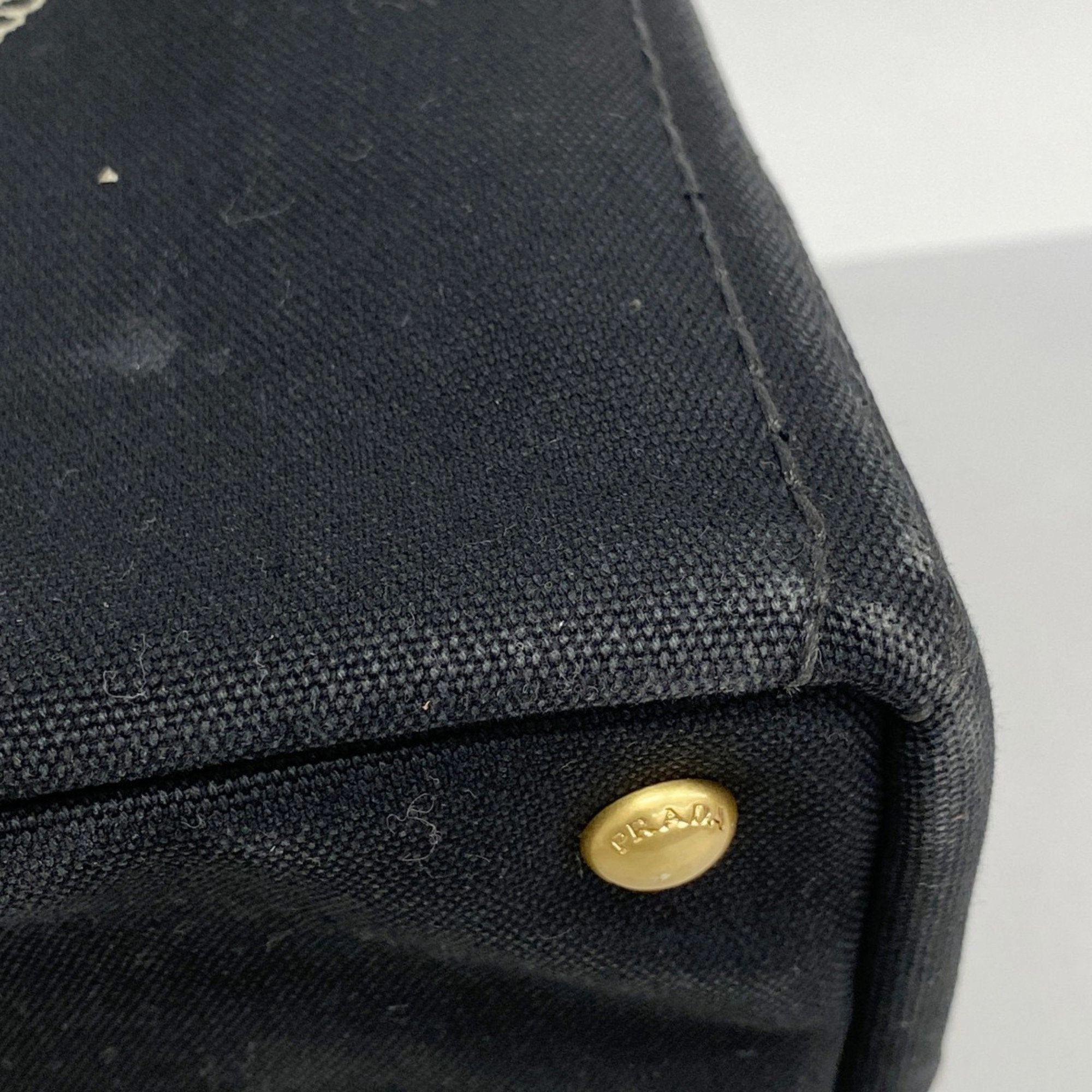 Prada Canvas Tote Bag (Pre-Owned)