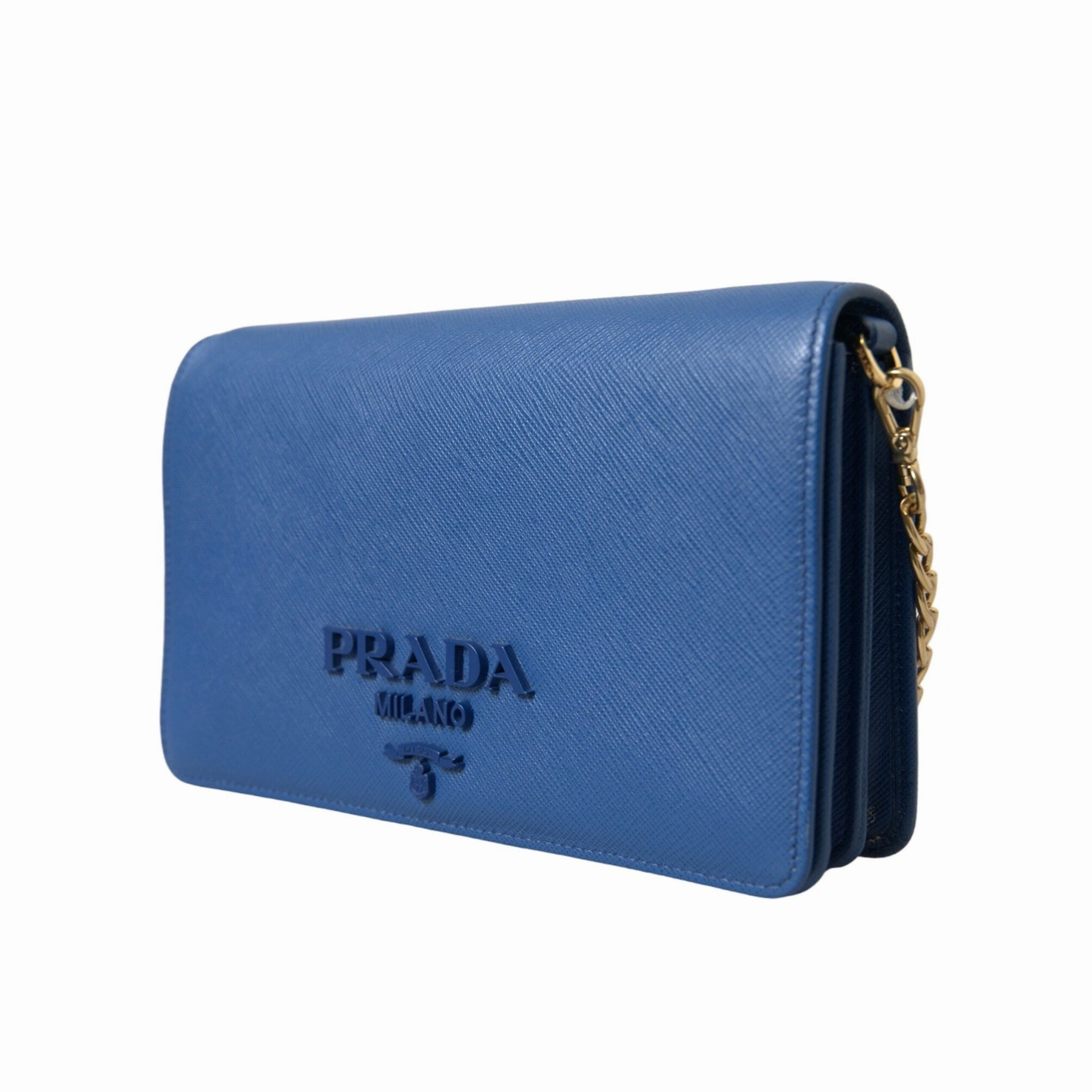 Prada Elegant Monogram Leather Sling Women's Purse