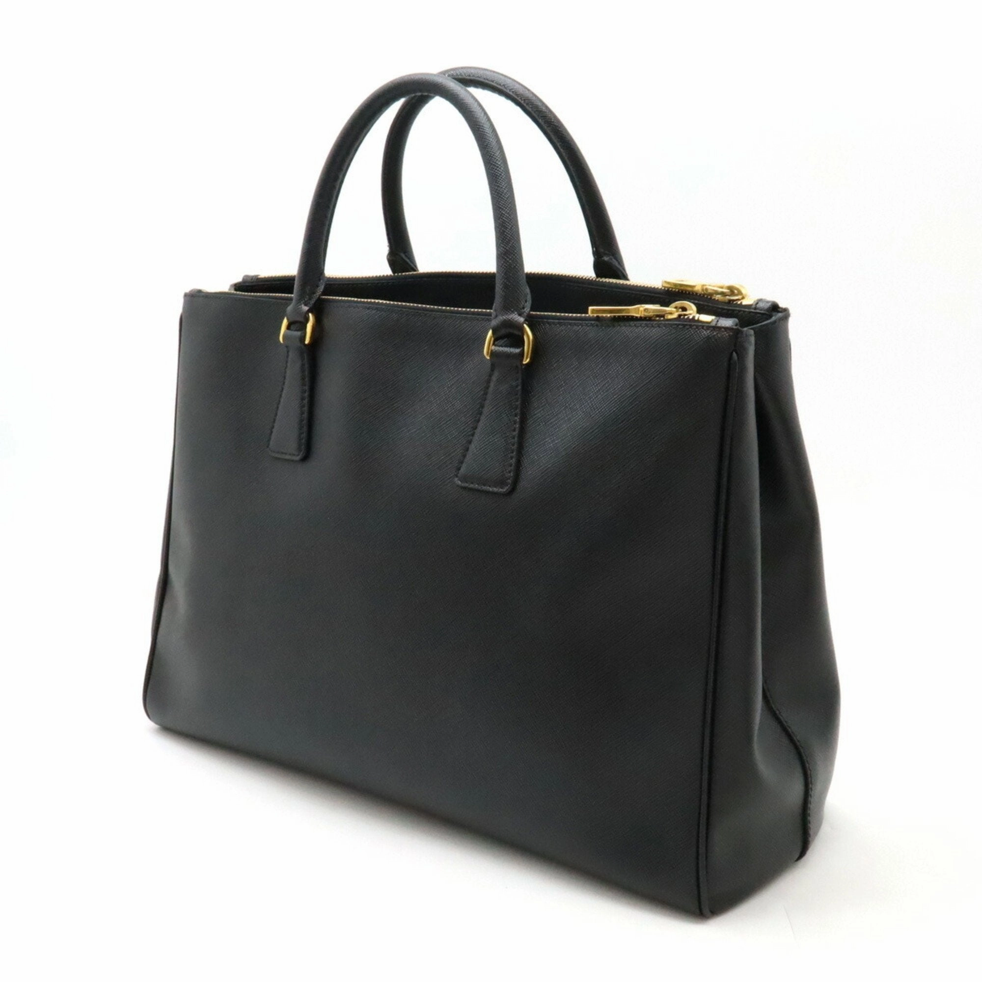 Prada  Leather Handbag Tote Bag (Pre-Owned)