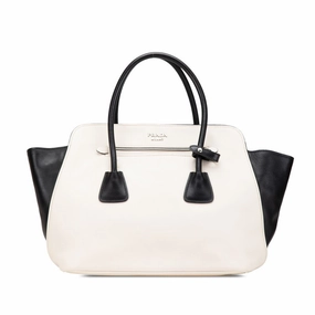 Prada  Leather Tote Bag (Pre-Owned)