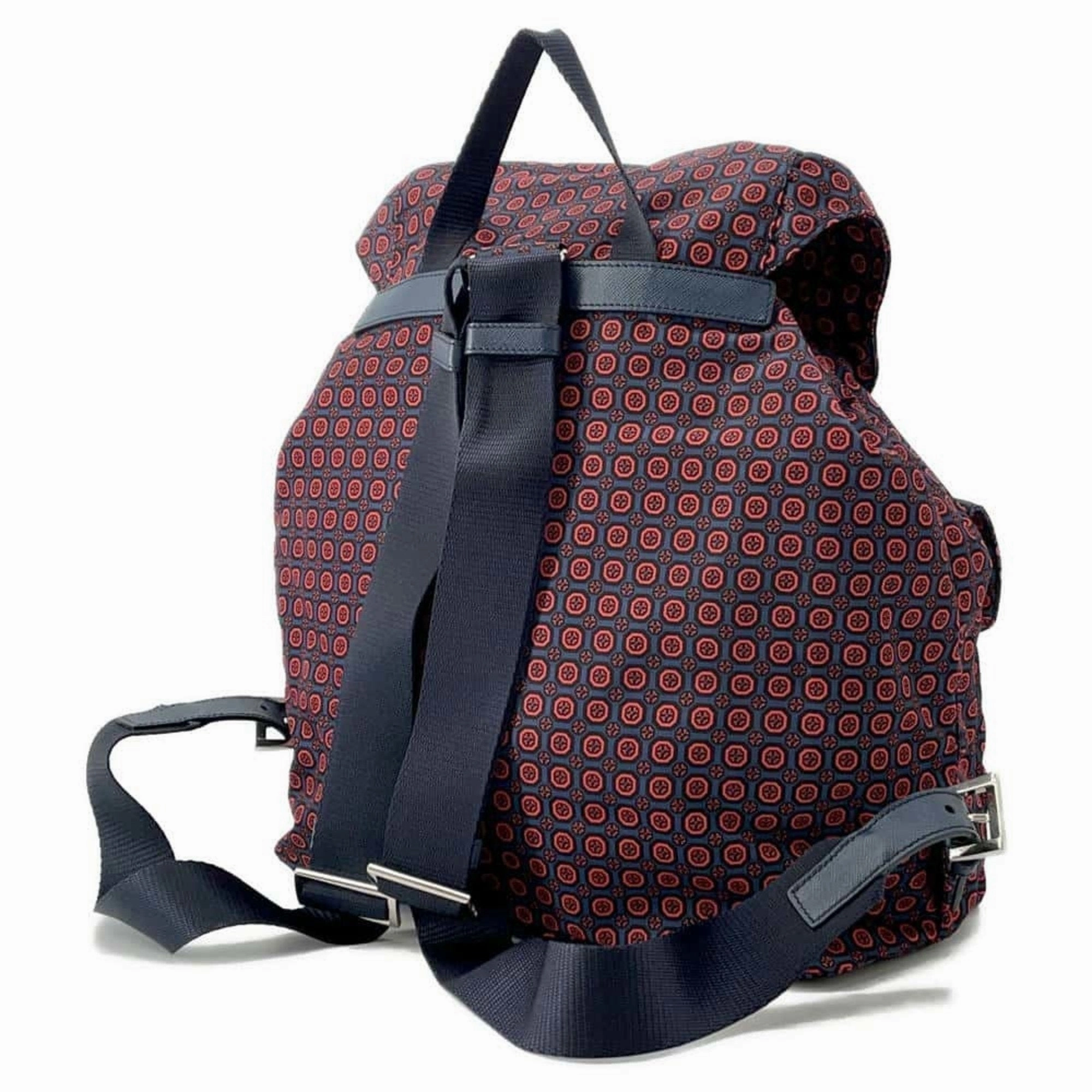 Prada Navy Color Nylon Backpack (Pre-Owned)