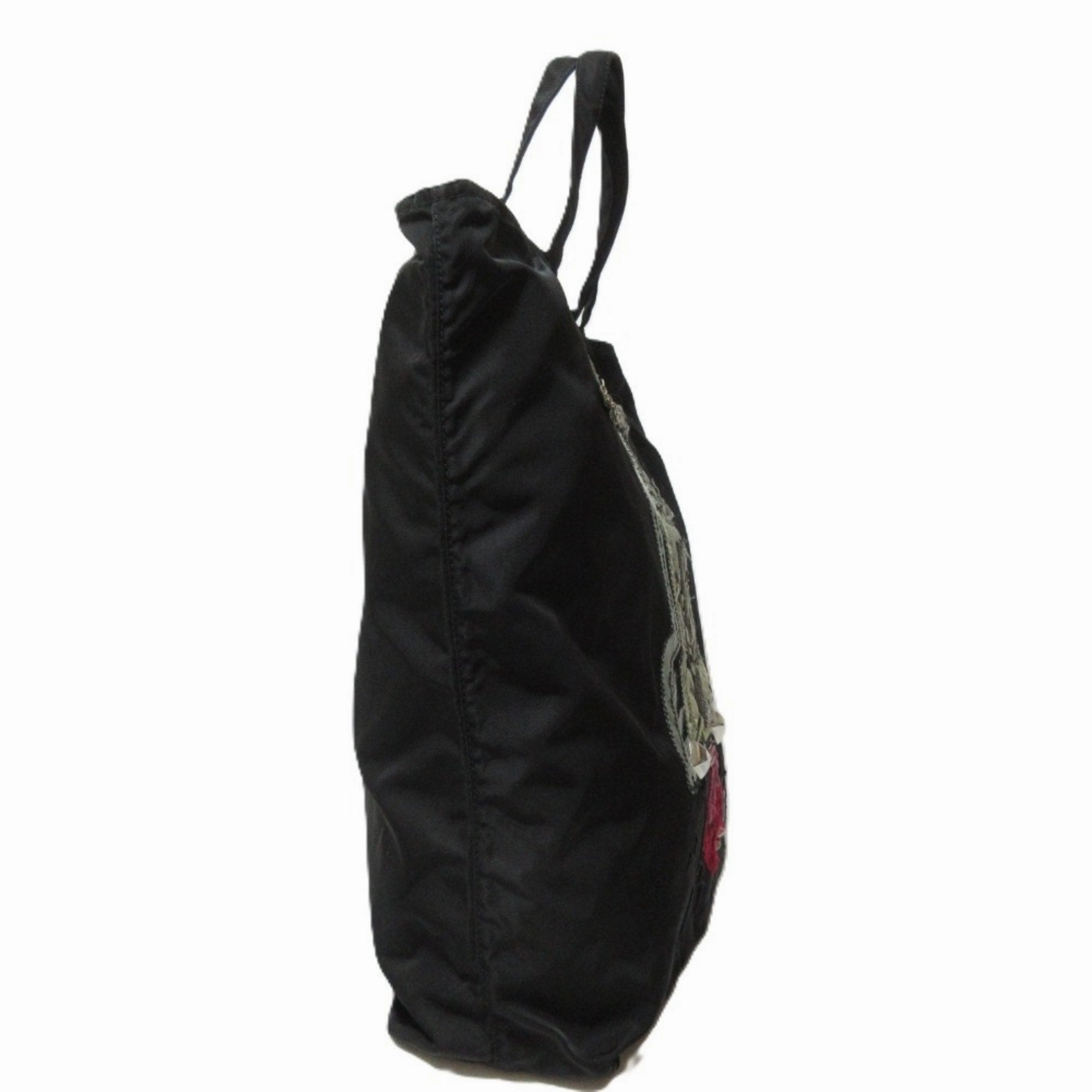 Prada Nylon Handbag Tote Bag (Pre-Owned)
