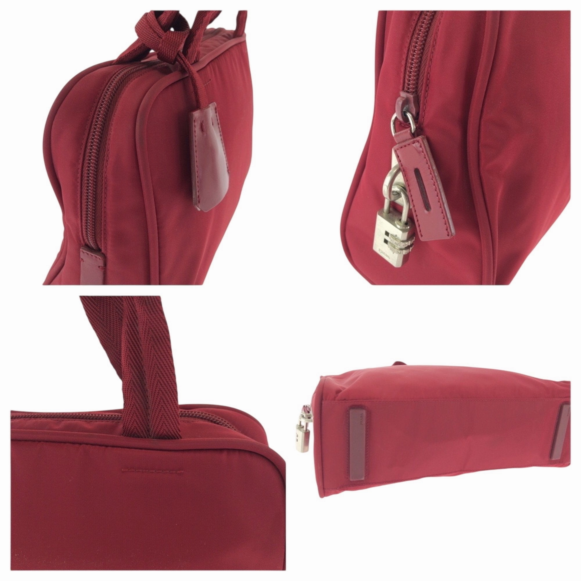 Prada Nylon Handbag Tote Bag (Pre-Owned)