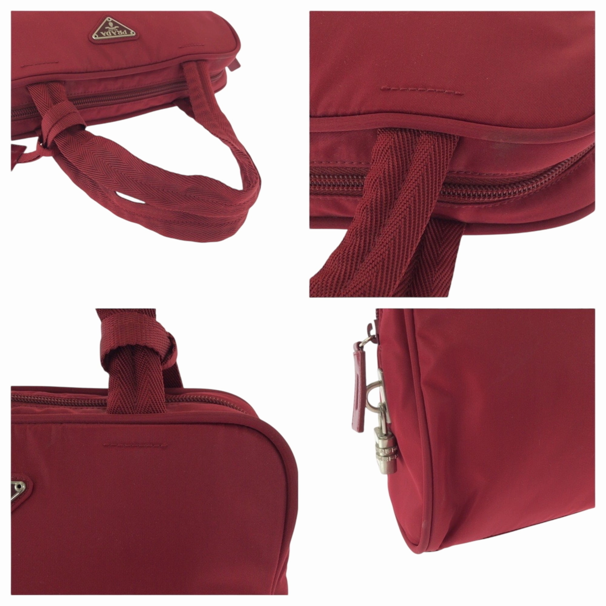 Prada Nylon Handbag Tote Bag (Pre-Owned)