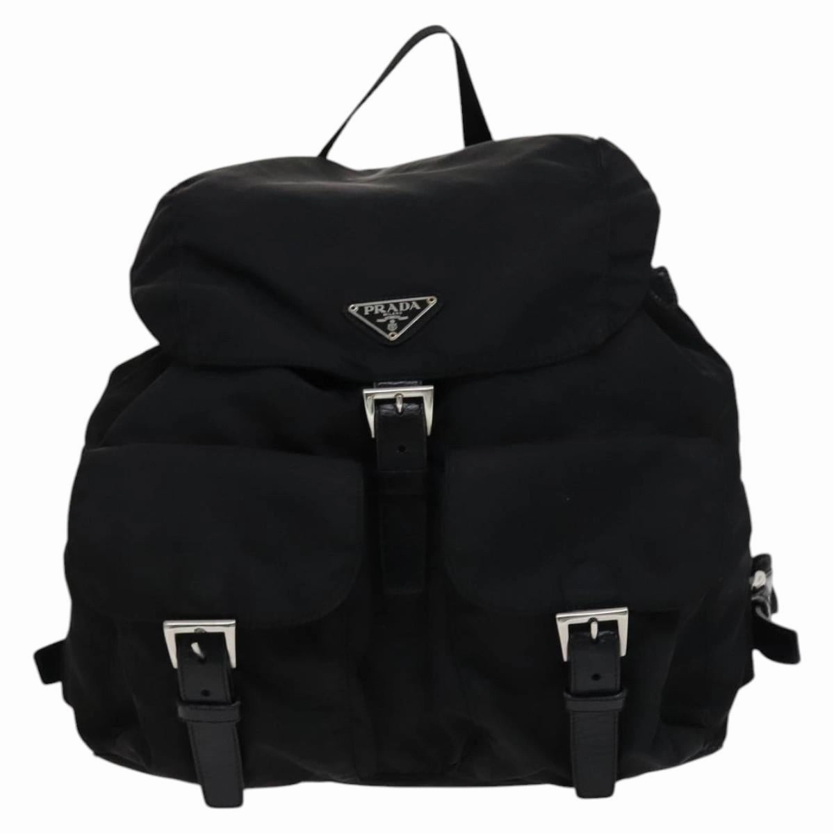 Prada Re-Nylon Synthetic Backpack Bag (Pre-Owned)