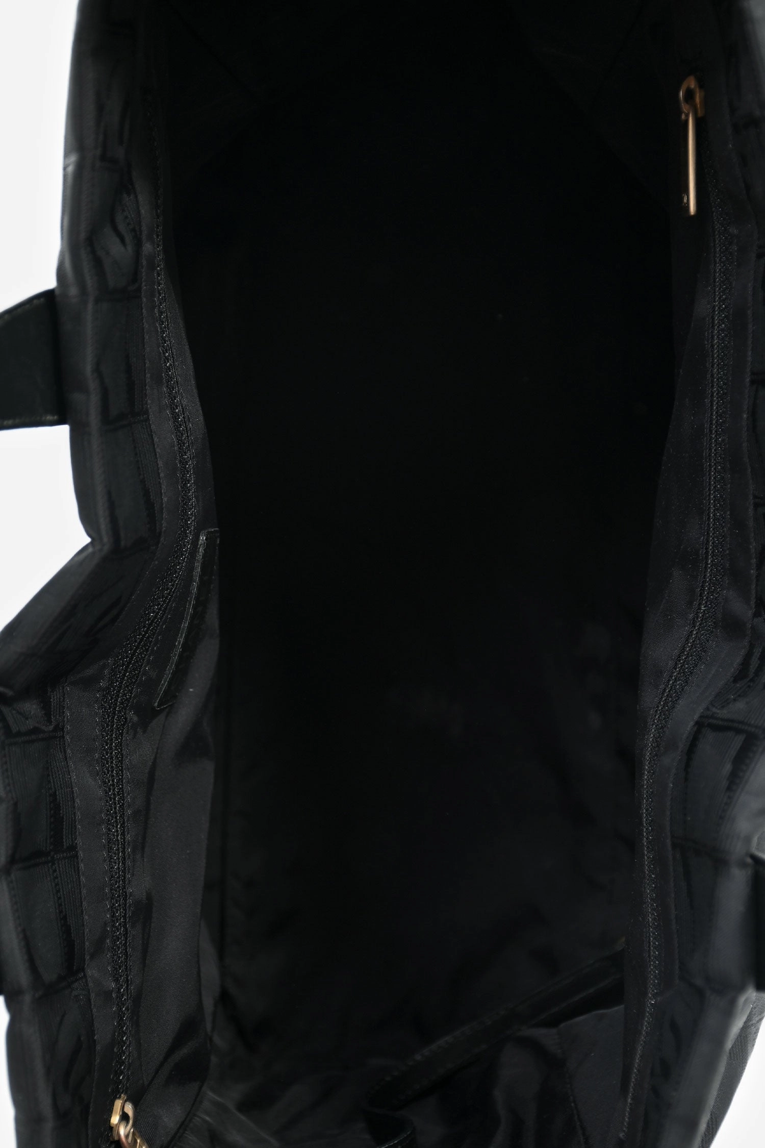 Pre-Loved Chanel 2004/05 Black Canvas CC Tote Bag