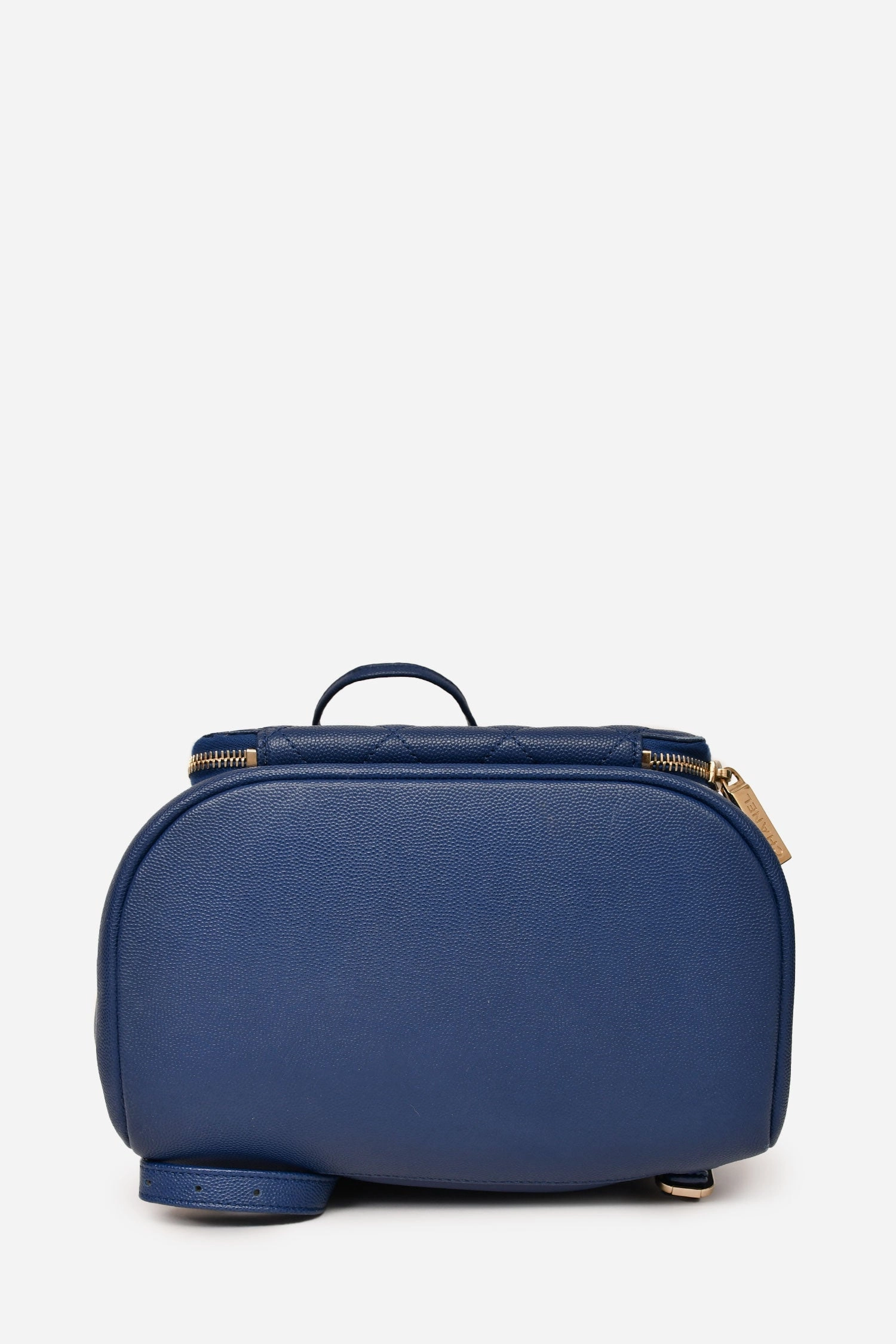 Pre-Loved Chanel 2013-14 Navy Denim Deauville Tote (As Is)