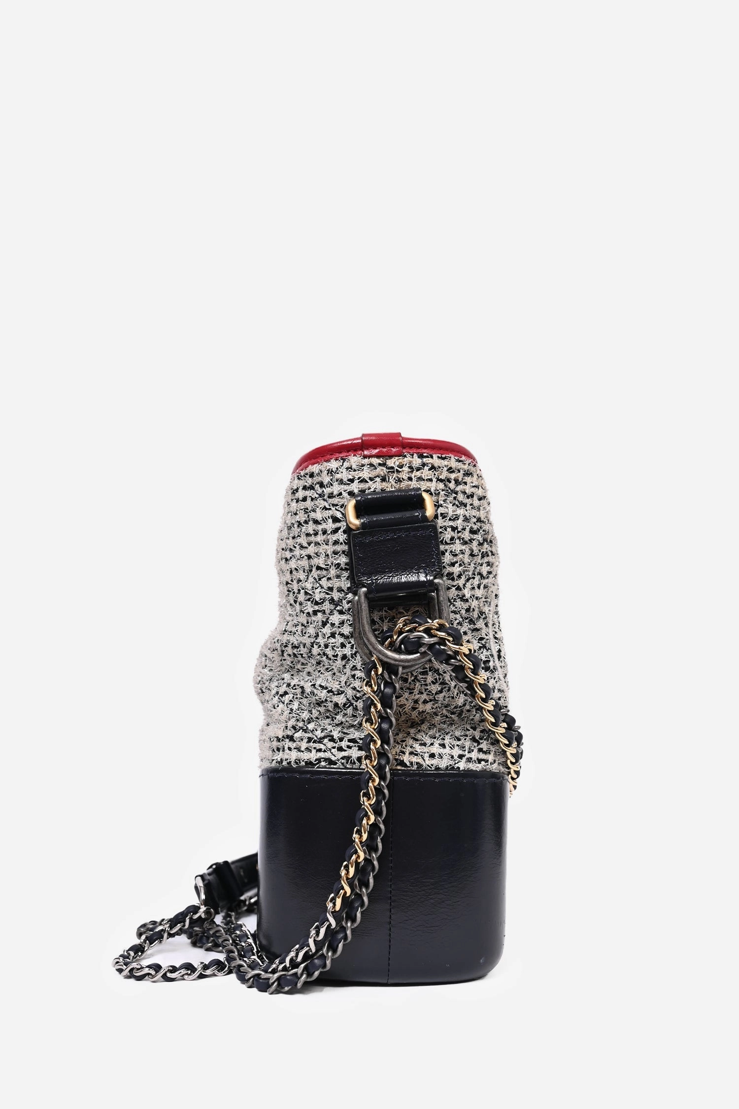 Pre-Loved Chanel 2017/18 Tweed 'Gabrielle Coco' Medium Gabrielle Chain Bag