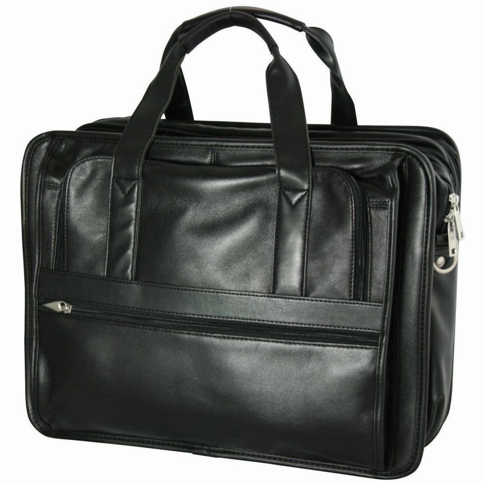 Preferred Nation Expandable Soft Briefcase