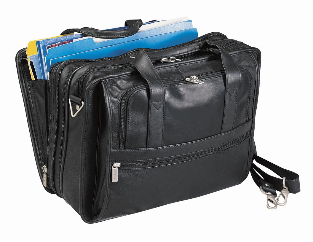 Preferred Nation Expandable Soft Briefcase