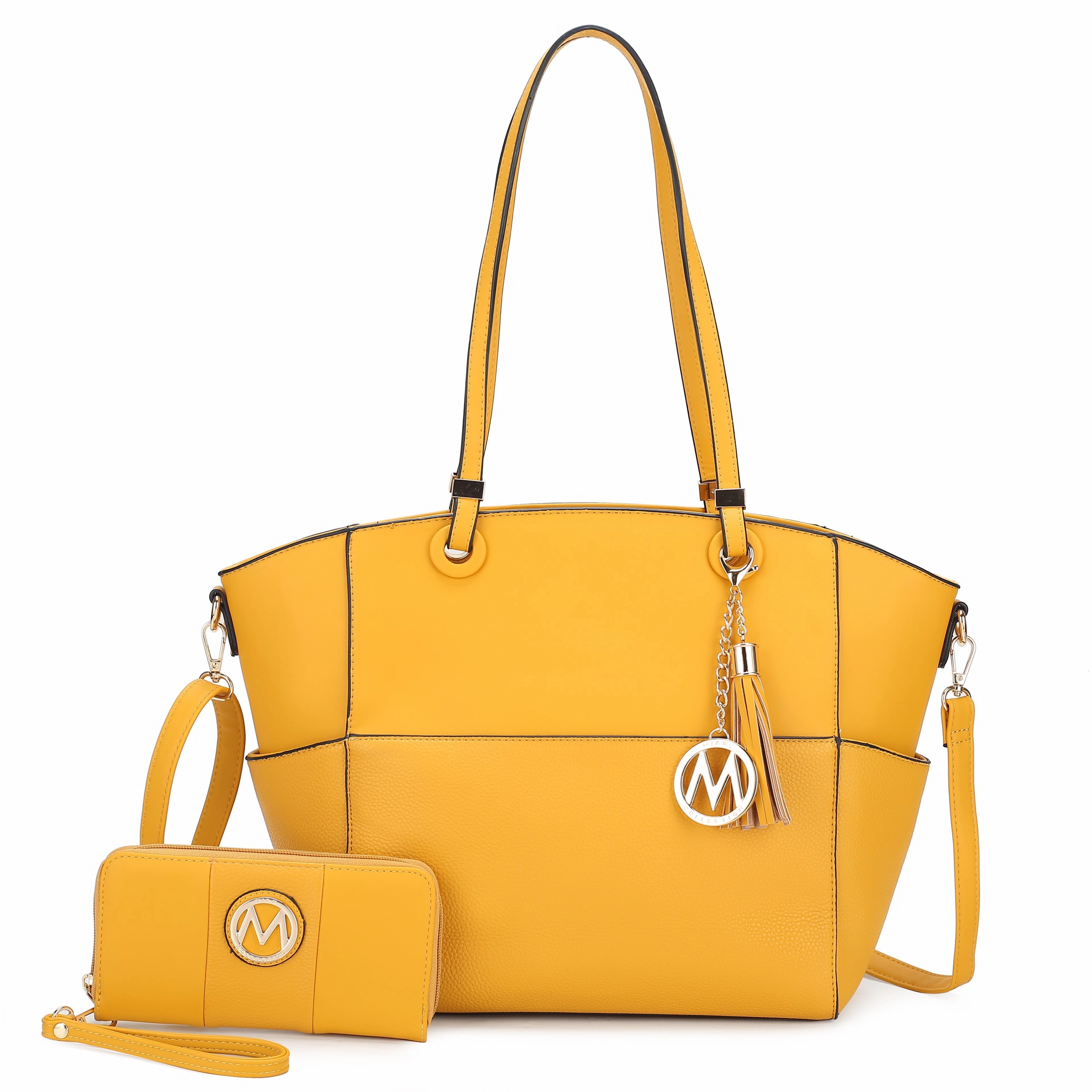 Prisha Tote Bag and Wallet Set