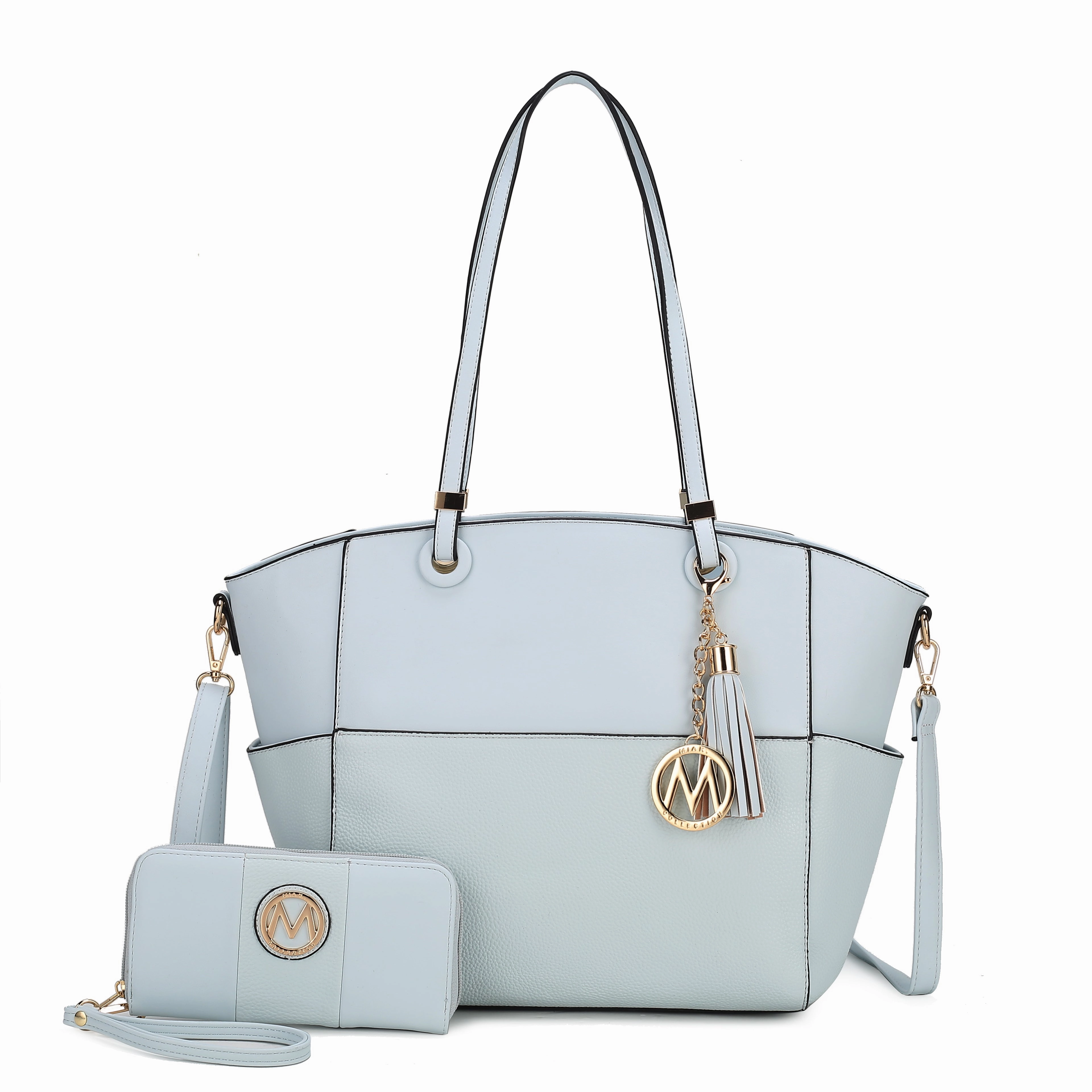 Prisha Tote Bag and Wallet Set