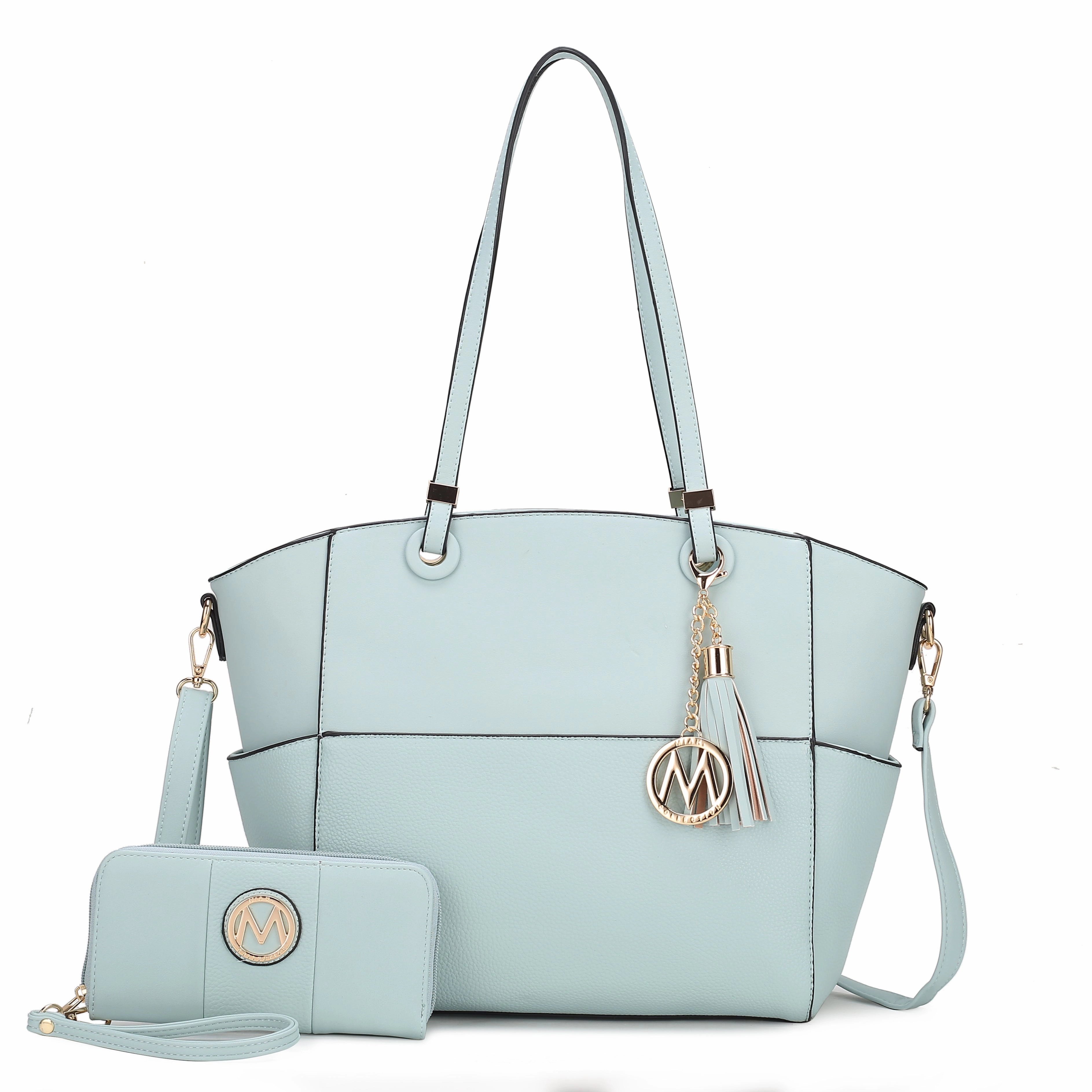 Prisha Tote Bag and Wallet Set