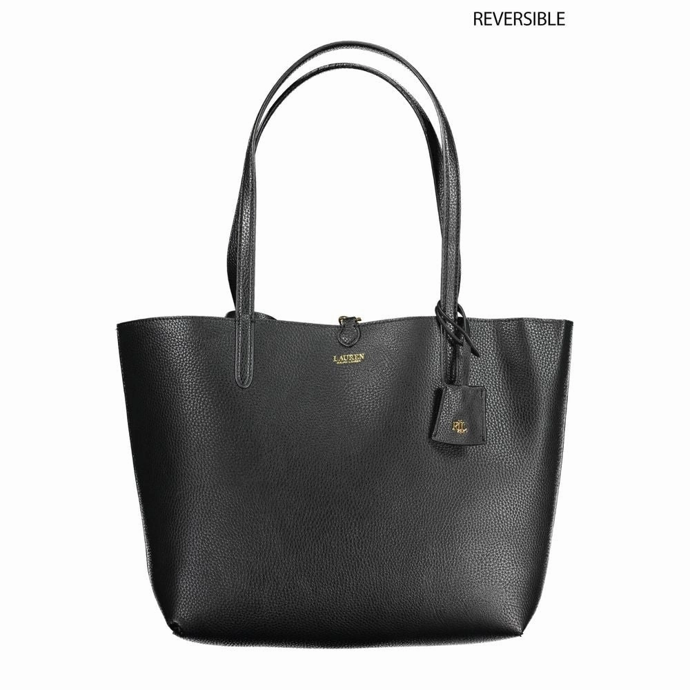 Ralph Lauren Black Leather Women's Handbag