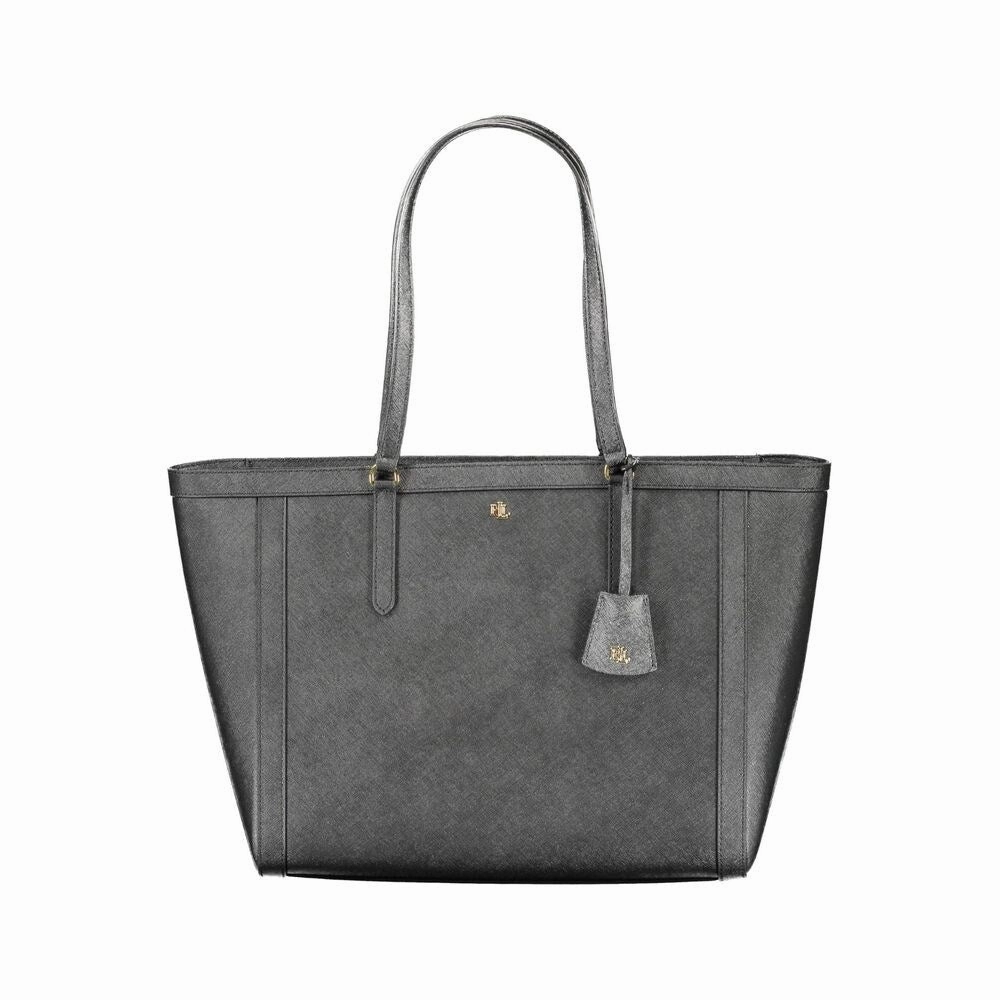 Ralph Lauren Black Leather Women's Handbag
