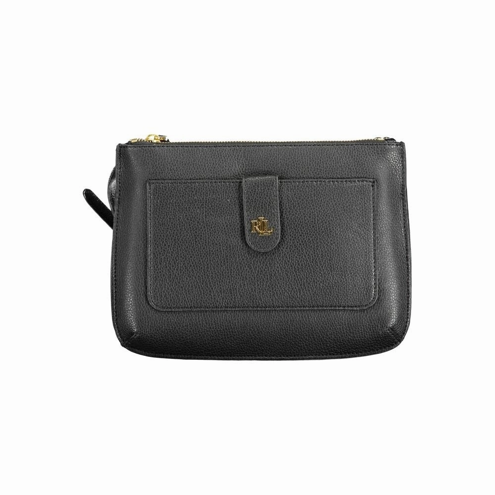 Ralph Lauren Black Leather Women's Handbag