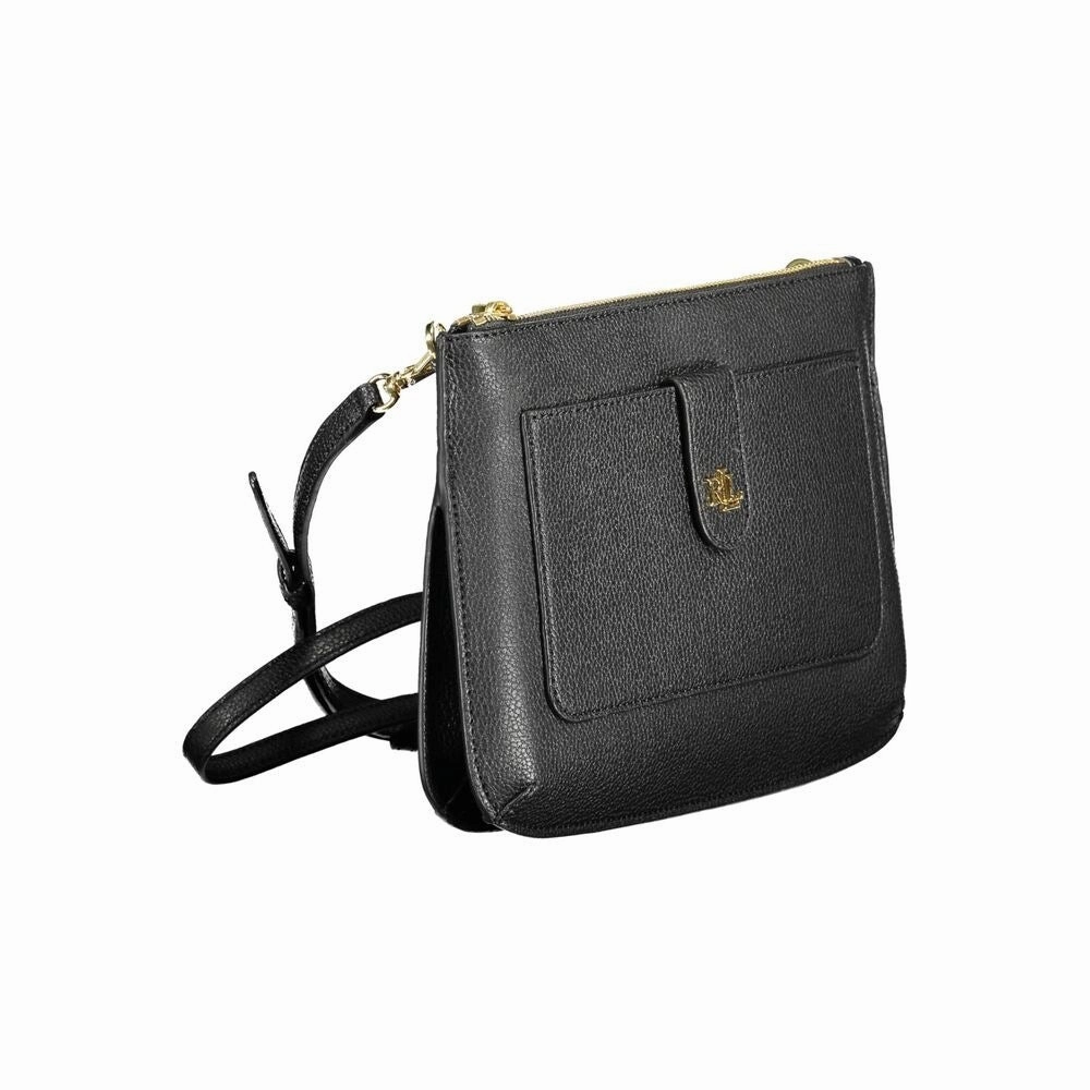 Ralph Lauren Black Leather Women's Handbag