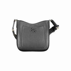 Ralph Lauren Black Leather Women's Handbag