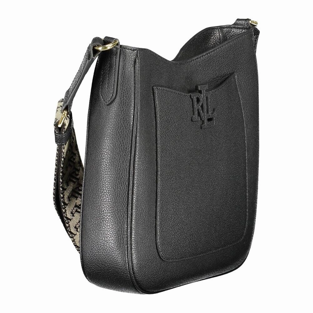 Ralph Lauren Black Leather Women's Handbag