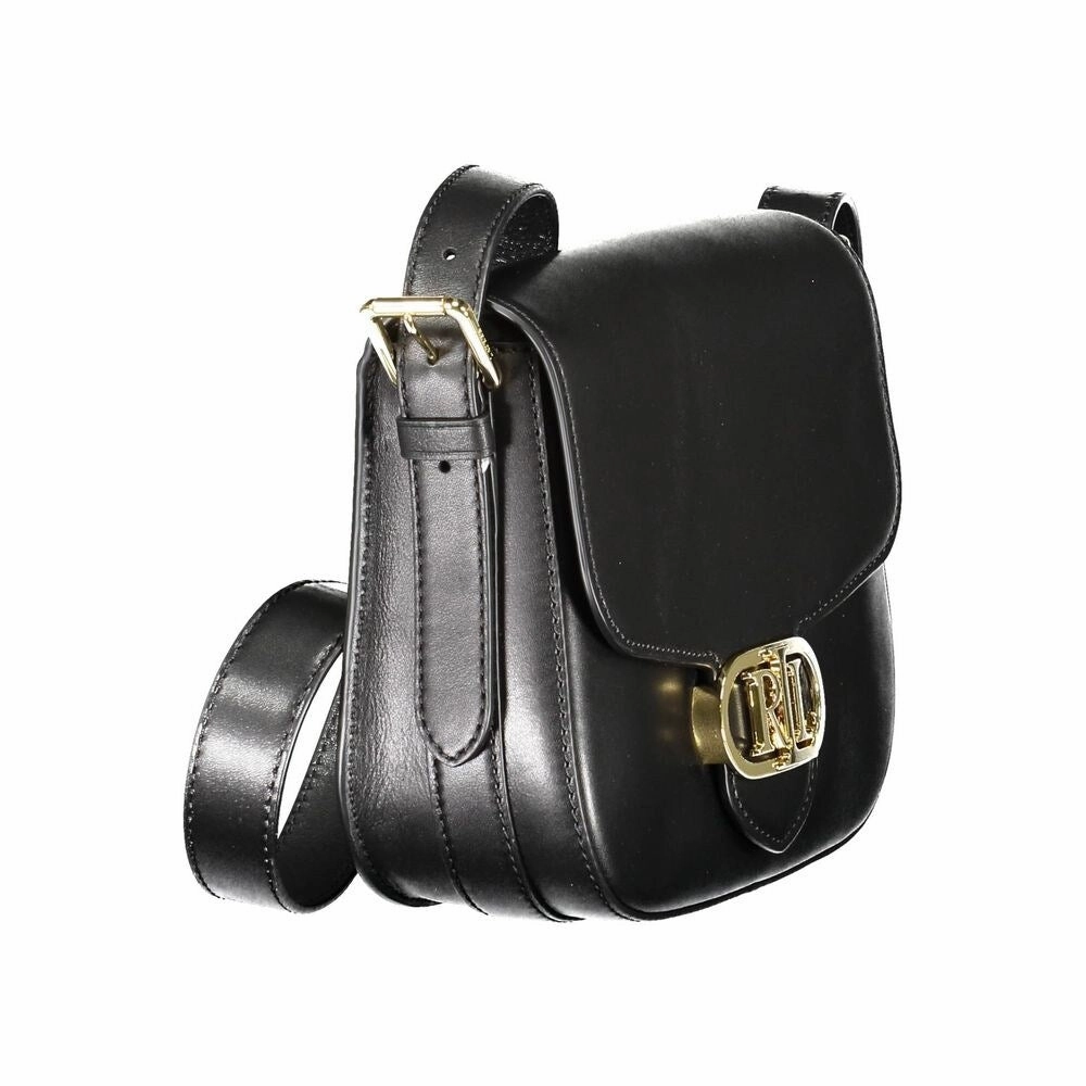 Ralph Lauren Black Leather Women's Handbag