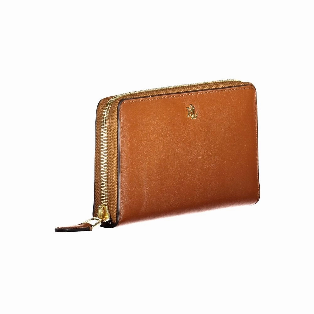 Ralph Lauren Brown Leather Women's Wallet