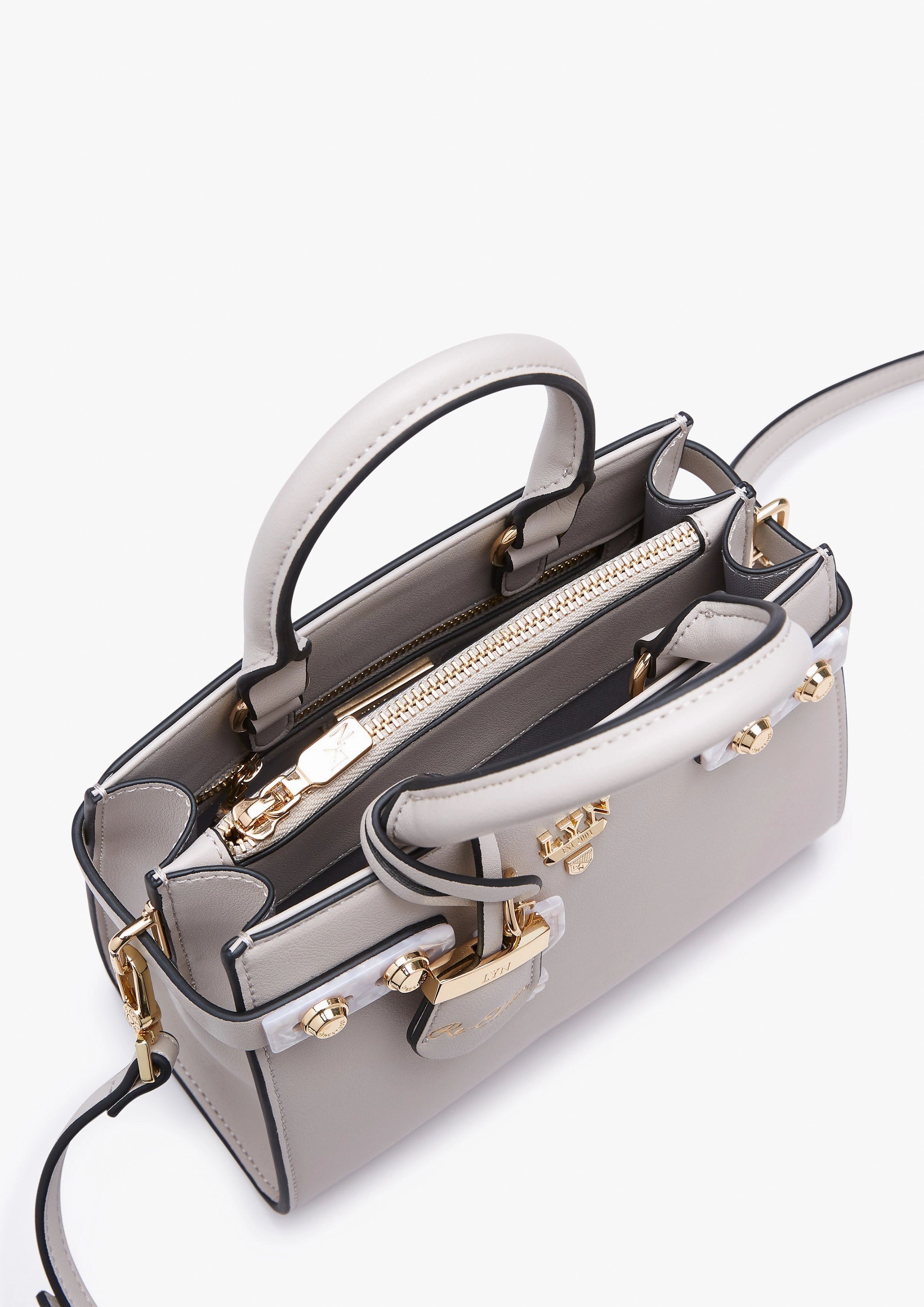 Re-Edit Marble S Tote Bag Grey