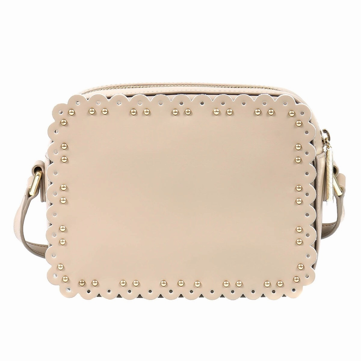 Roberto Cavalli Class GWLPEY 022 Leolace 002 Beige Small Shoulder Bag for womens