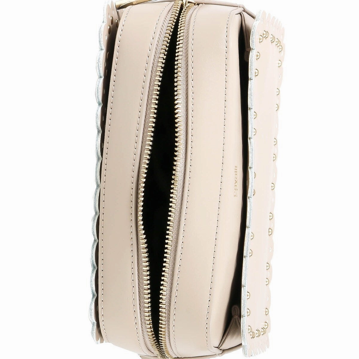 Roberto Cavalli Class GWLPEY 022 Leolace 002 Beige Small Shoulder Bag for womens
