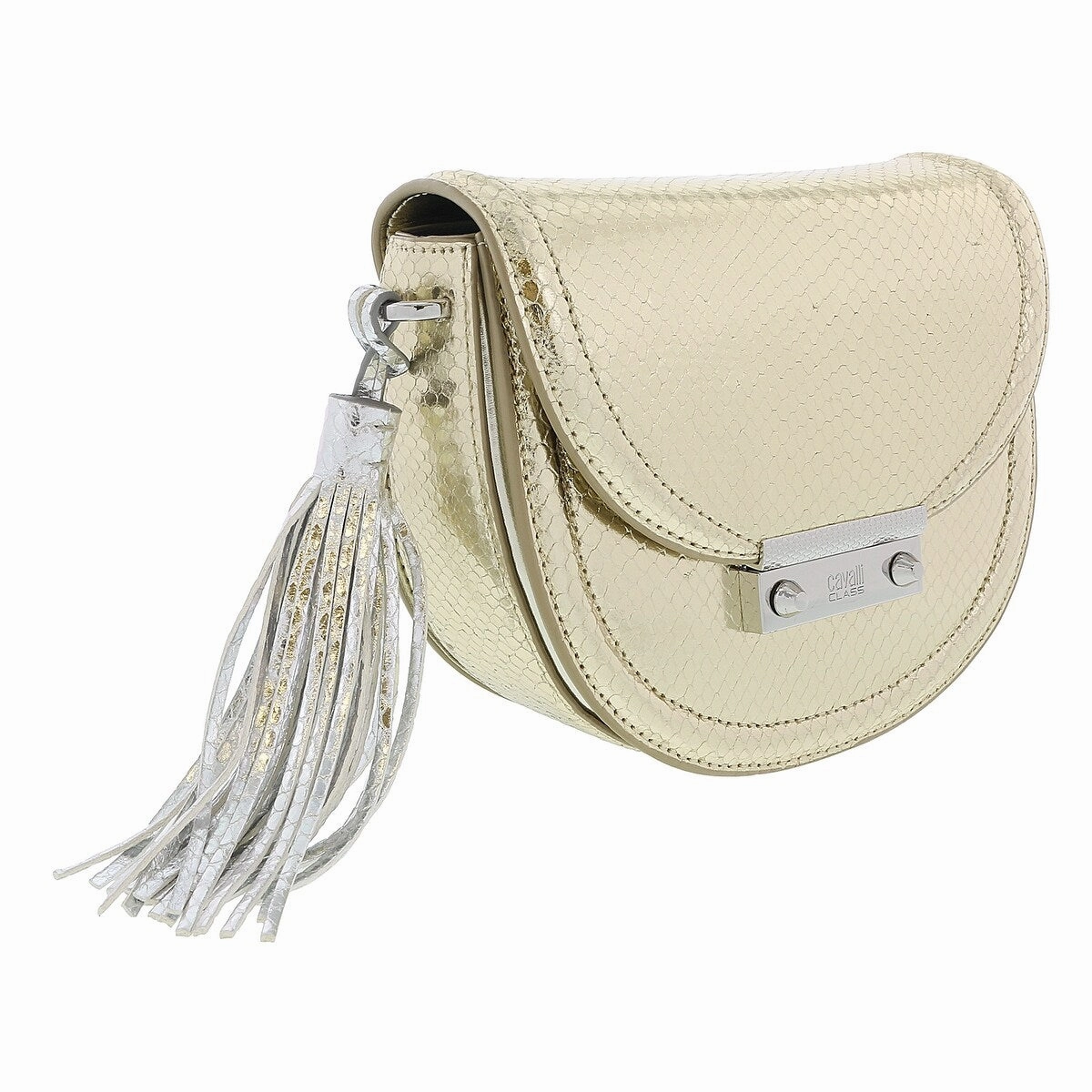 Roberto Cavalli Class Linda 001 Light Gold Small Shoulder Bag for womens