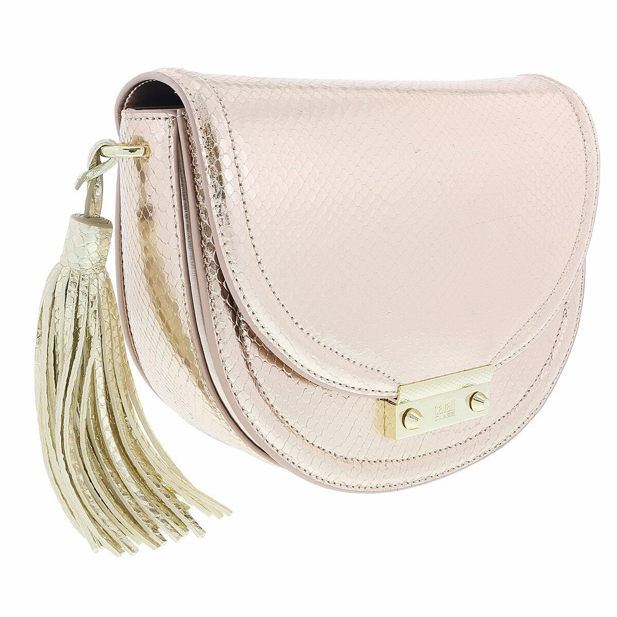 Roberto Cavalli Class Linda 002 Copper Rose Medium Shoulder Bag for womens