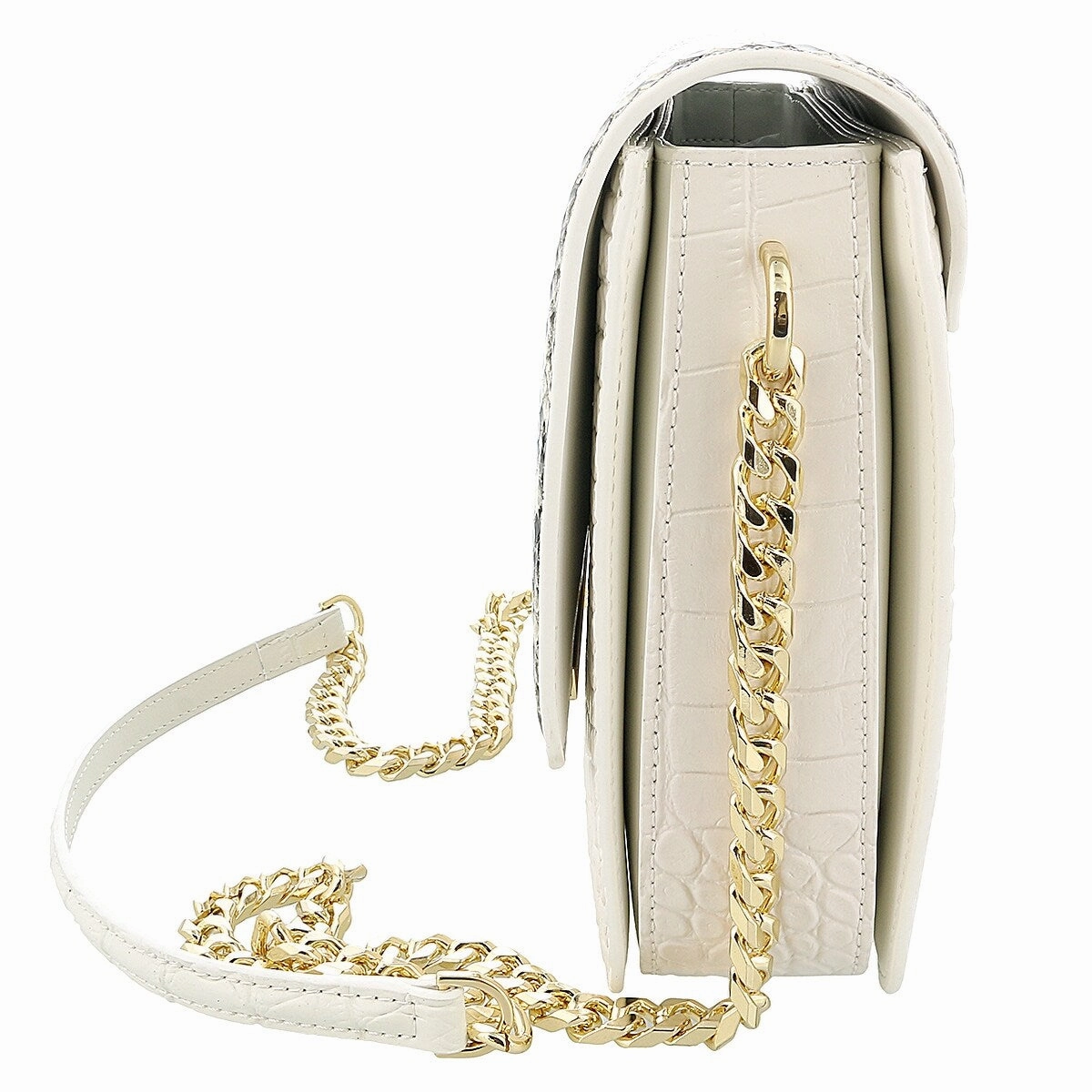 Roberto Cavalli Class White Large Milano Shoulder Bag for womens
