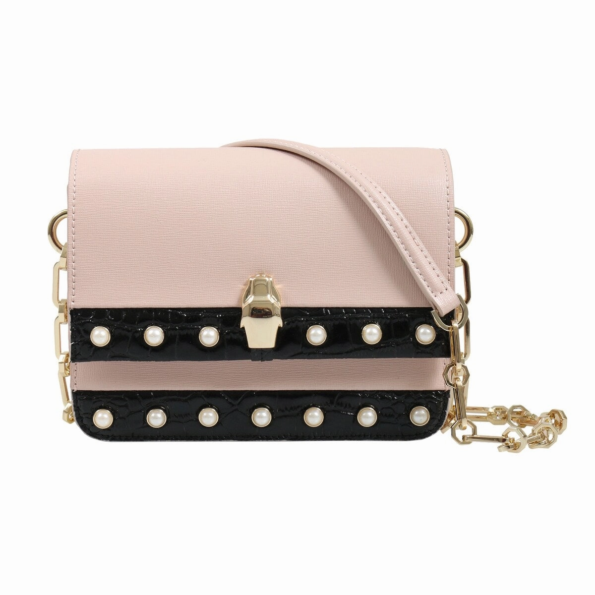 Roberto Cavalli HXLPAY D96 Nude/Black Shoulder Bag for womens