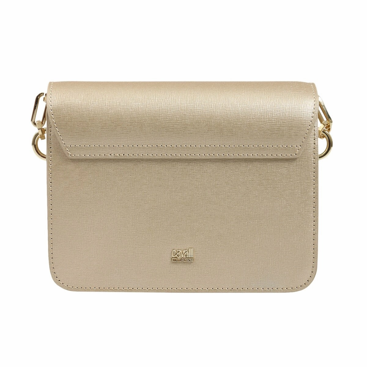 Roberto Cavalli HXLPAY F92 Gold/White Shoulder Bag for womens