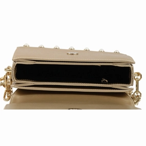 Roberto Cavalli HXLPAY F92 Gold/White Shoulder Bag for womens