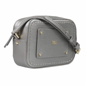 Roberto Cavalli HXLPE0 001 Grey Shoulder Bag for womens