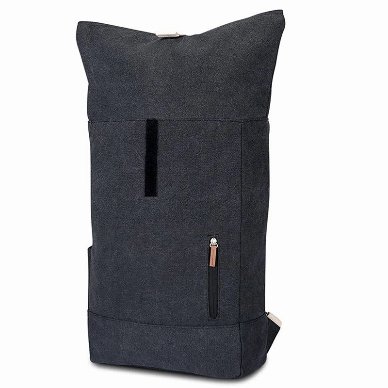 Roll Top Laptop Expandable Casual Backpack
